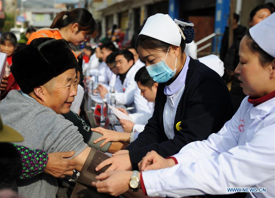 Villagers Receive Free Health Service in Poverty-stricken Ar